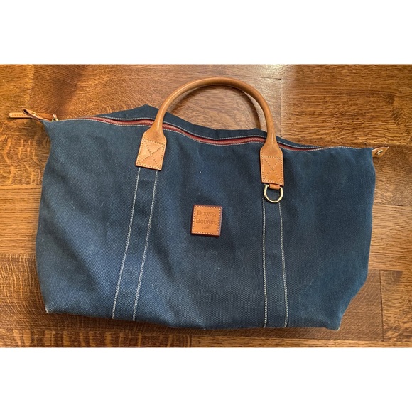 Dooney & Bourke Handbags - Dooney & Bourke Large Blue Duffel Bag